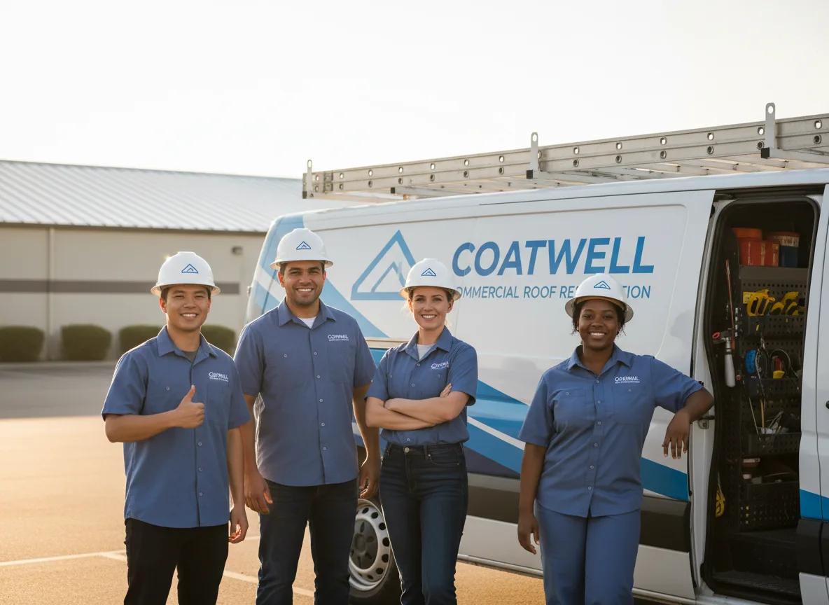 Commercial roof coating company in Winnebago, MN